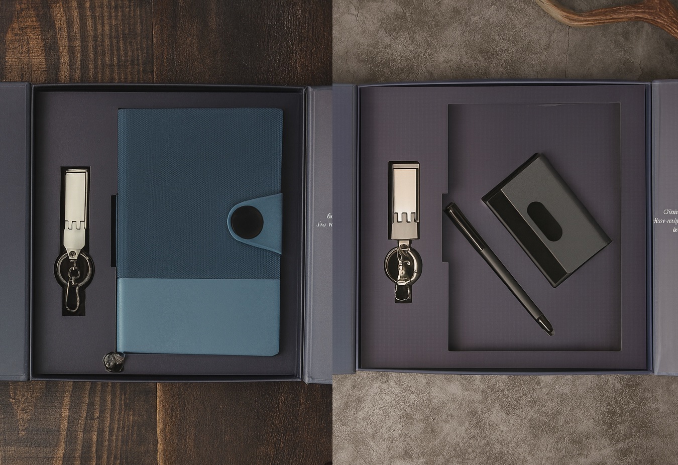 Dual Tone Executive Corporate Gift Set