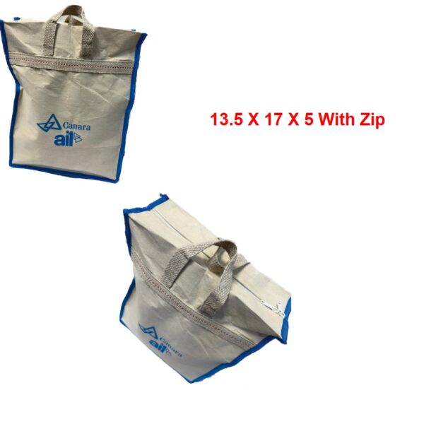 Commercial Canvas Zip Bag