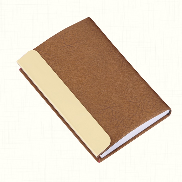 Executive Metal Strip Card Holder Wallet