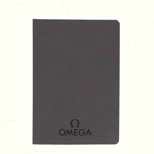 Premium Black Textured Corporate Notebook