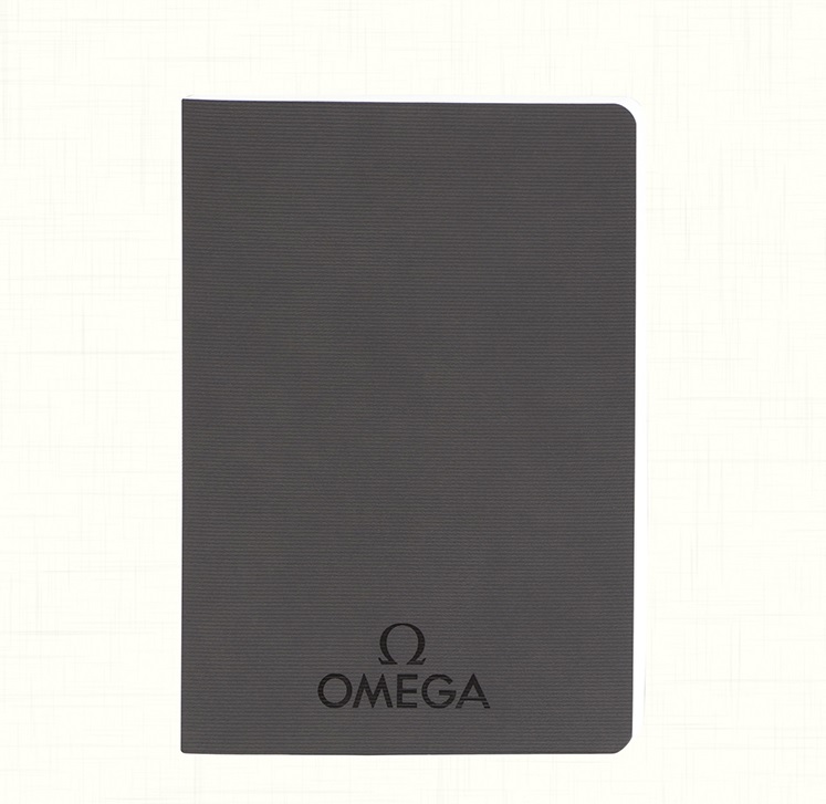 Premium Black Textured Corporate Notebook