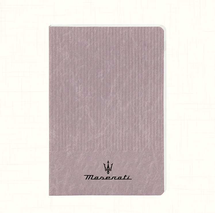 Premium Grey Ribbed Texture Corporate Notebook