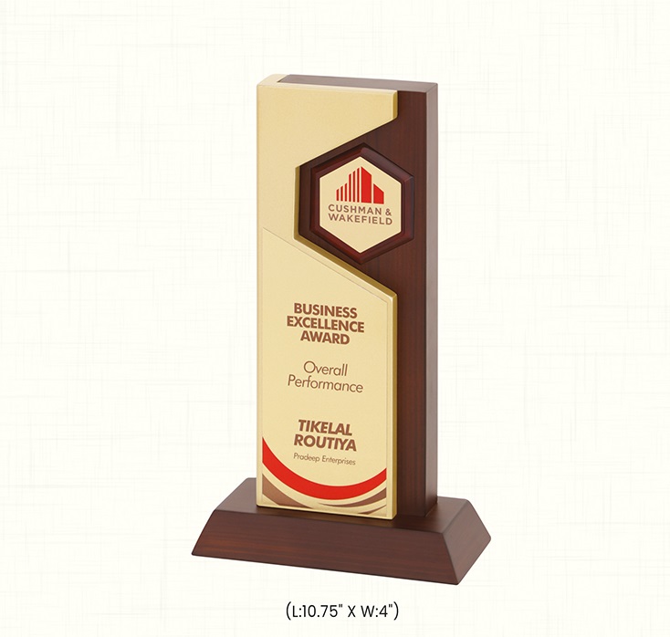 Premium Wooden Business Excellence Award
