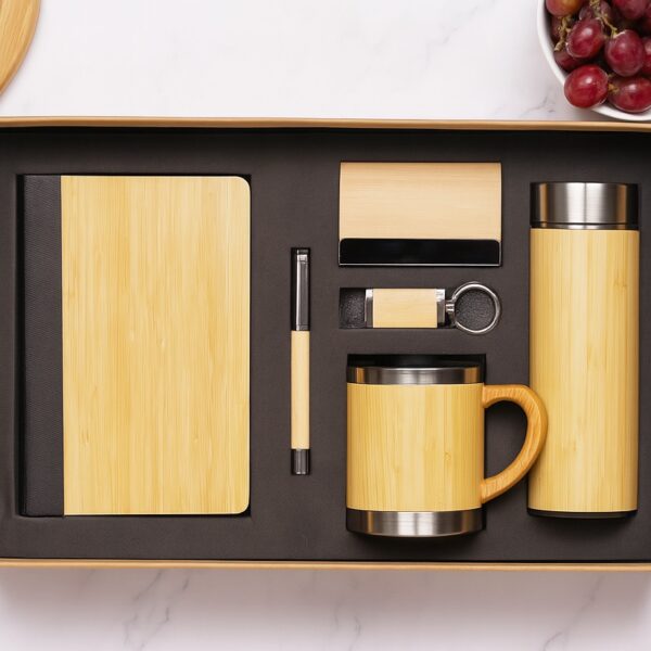Eco-Friendly Bamboo Corporate Gift Set