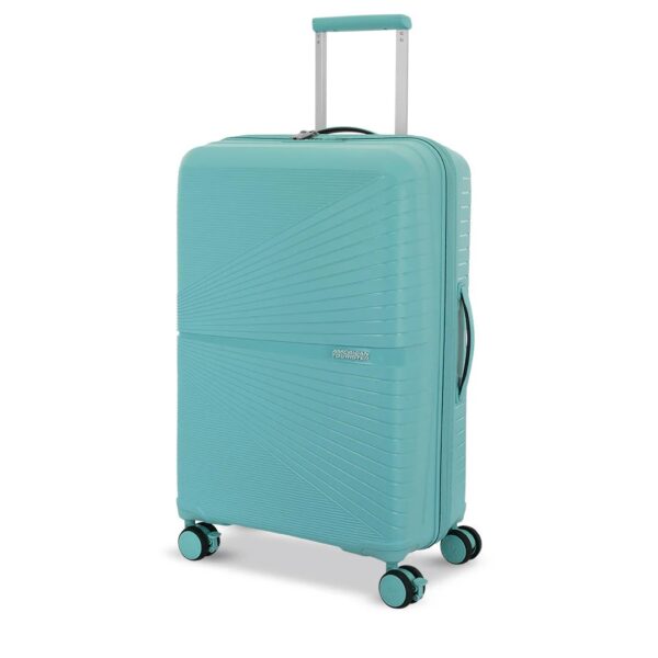 Blue Polycarbonate 34L Cabin Luggage Bag