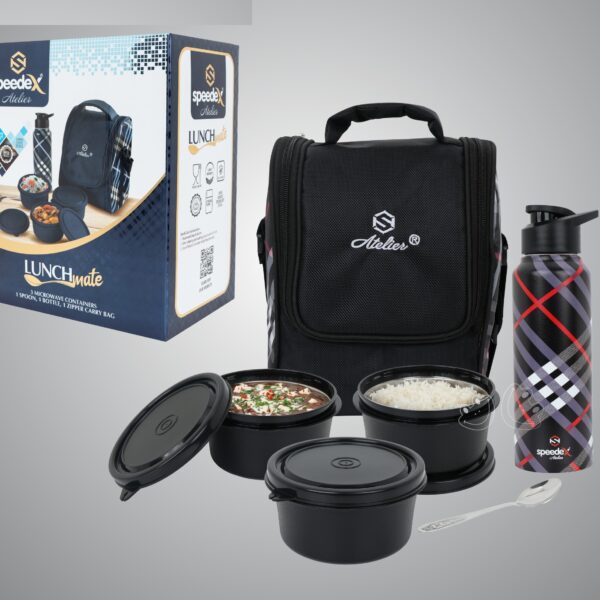 Speedex Lunchmate Stainless Steel Container & Bottle Set