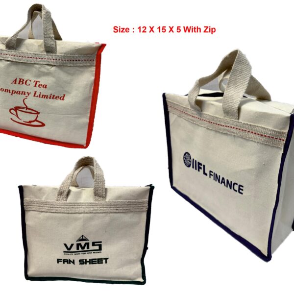 Premium Canvas Zip Carry Bag