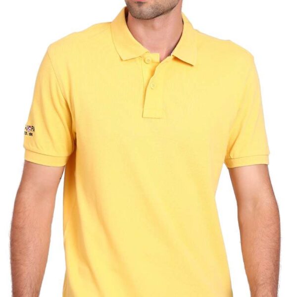 U.S. Polo Cotton Polo T-Shirt – Yellow